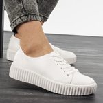 Sneakersy damskie Potocki 12353WH białe