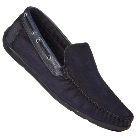 Mokasyn T. Sokolski PAN W22-931 navy granat