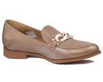 Loafersy Maciejka 4099B-04/00 beż