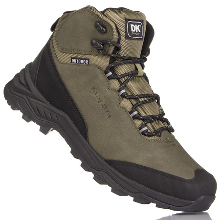 Trekking męski DK VB16972 Khaki wysoki