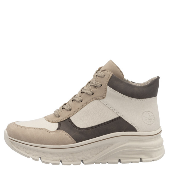 Sneakersy damskie Rieker 48002-60 Beige beż