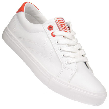 Tenisówki Big Star BB274210 white/red