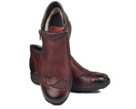 Botki damskie Rieker 44281-35 red bordo