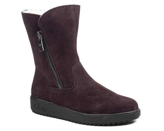 Botki Rieker Y5171-30 bordo