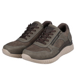 Sneakersy Rieker B0601-25 brown khaki 