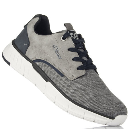 Sneakersy męskie 13635-42 grey szare