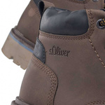 Botki męskie S.Oliver 1523-29 dark brown