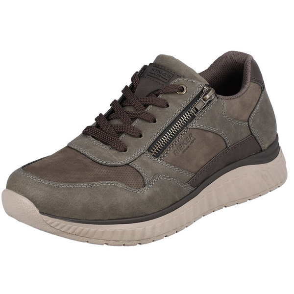 Sneakersy Rieker B0601-25 brown khaki 