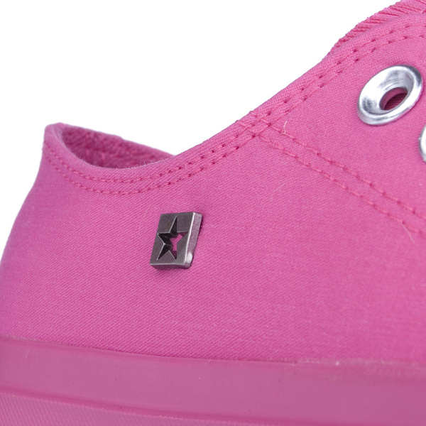 Fuksjowe Trampki damskie Big Star NN274290 fuxia