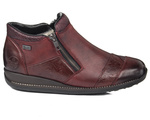 Botki damskie Rieker 44281-35 red bordo