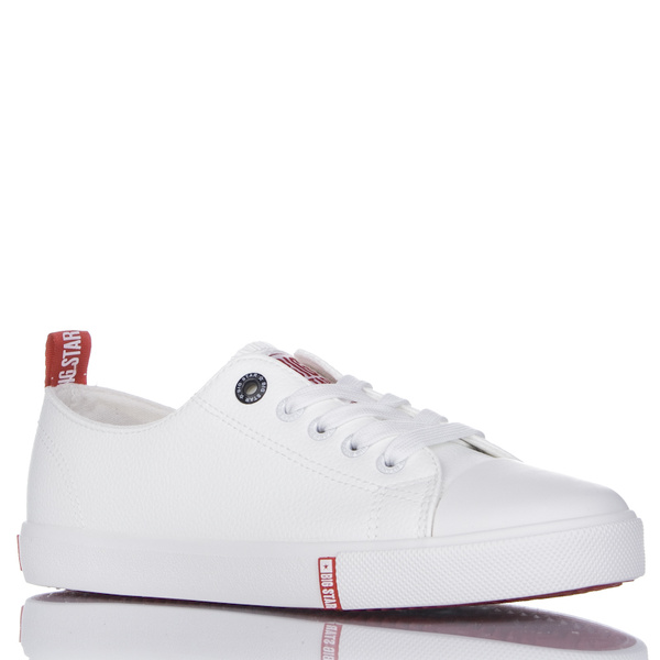 Białe Trampki damskie Big Star GG274005 white ekoskóra