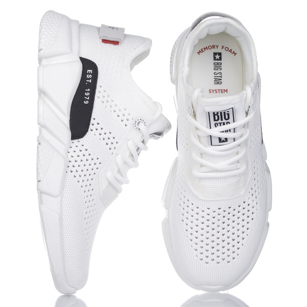 Białe buty sportowe sneakersy Big Star JJ274271 white