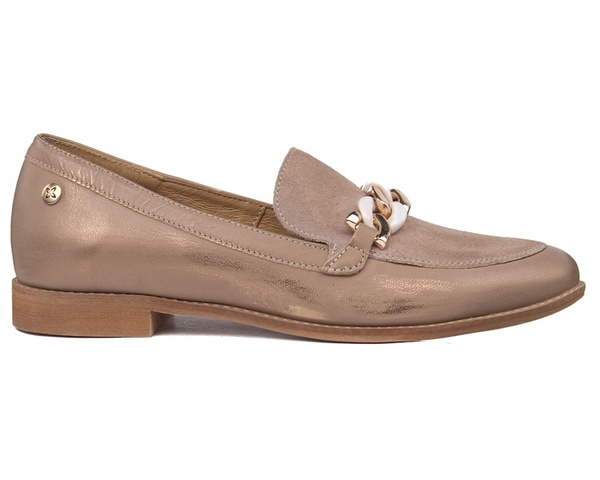 Loafersy Maciejka 4099B-04/00 beż