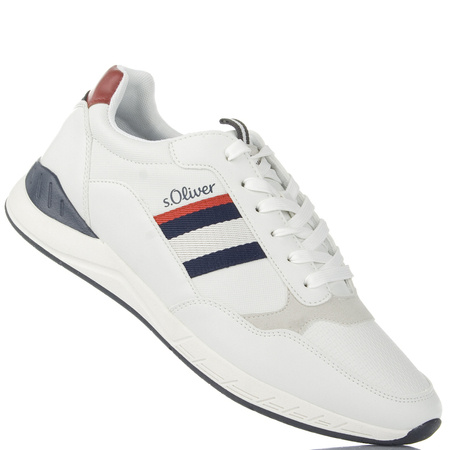 Sneakersy męskie 13624-42 100 white białe