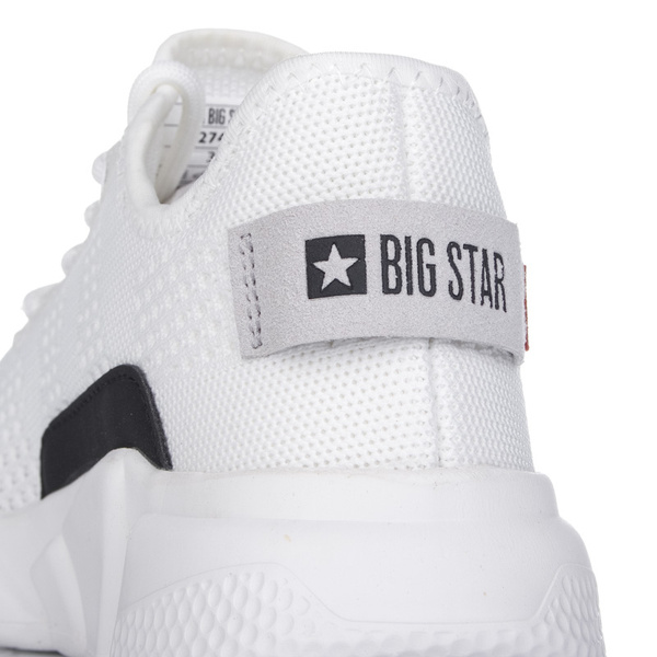 Białe buty sportowe sneakersy Big Star JJ274271 white