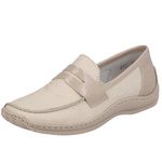 Mokasyny damskie Rieker L1752-60 beige