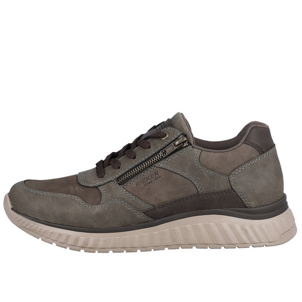 Sneakersy Rieker B0601-25 brown khaki 