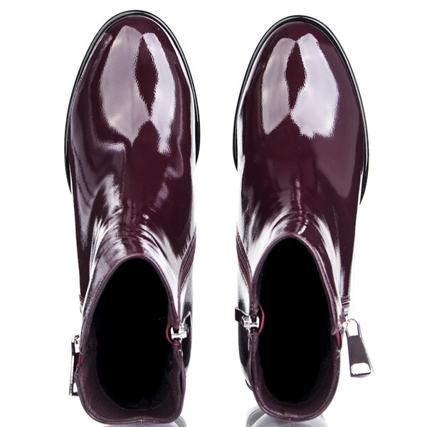 Botki D&A Barski MR880-016 WINE bordo