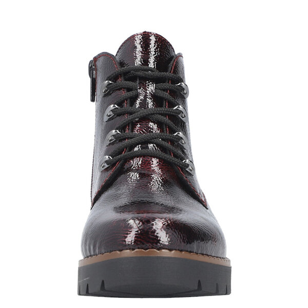 Botki damskie Rieker 44902-35 red bordo