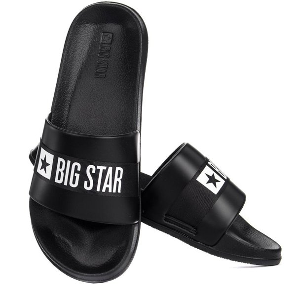 Klapki męskie Big Star LL174457 906 black