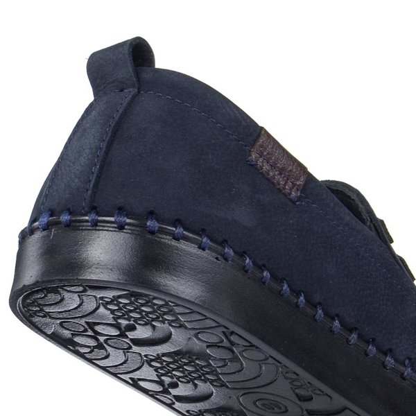 Mokasyn T. Sokolski PAN W21-921 navy granat