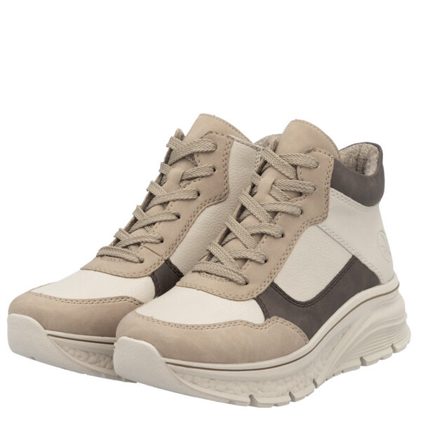 Sneakersy damskie Rieker 48002-60 Beige beż