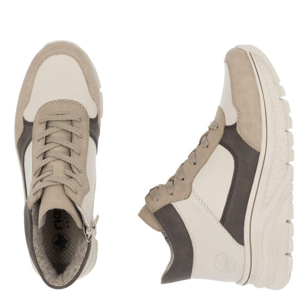 Sneakersy damskie Rieker 48002-60 Beige beż