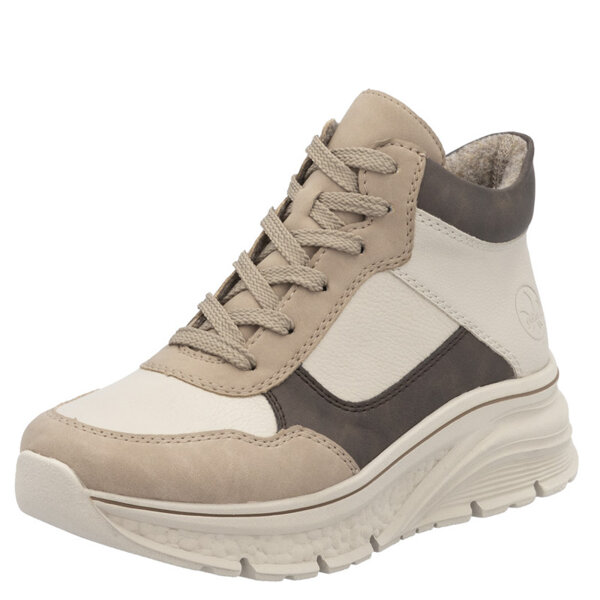 Sneakersy damskie Rieker 48002-60 Beige beż