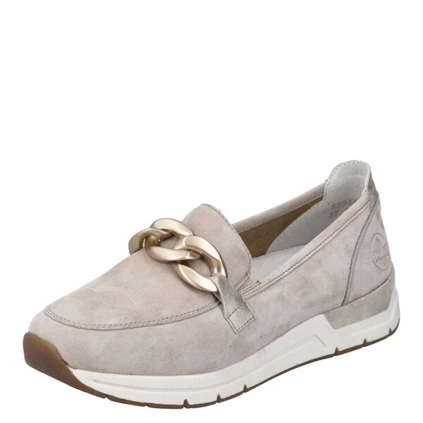 Sneakersy damskie Rieker 58944-60 beige