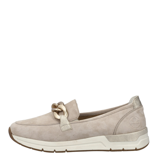 Sneakersy damskie Rieker 58944-60 beige