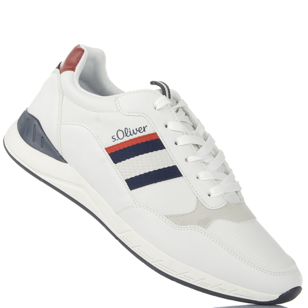 Sneakersy męskie 13624-42 100 white białe