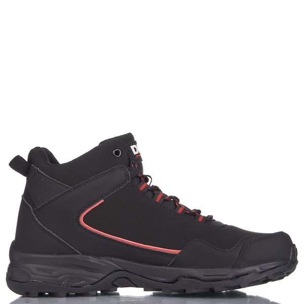 Trekking męski DK 1029 BLK/RED czarne wysoki