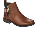 Botki damskie Rieker Z4959-22 brown brąz