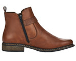 Botki damskie Rieker Z4959-22 brown brąz