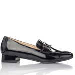 Loafersy damskie Bioeco Arka 6427 czarny