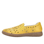 Mokasyny Rieker N0967-68 yellow żółte