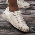 Sneakersy Marco Tozzi 23709-20 402 cream comb