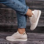 Sneakersy Marco Tozzi 23714-20 cream comb